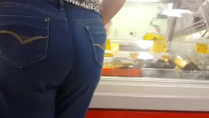 At the grocery store